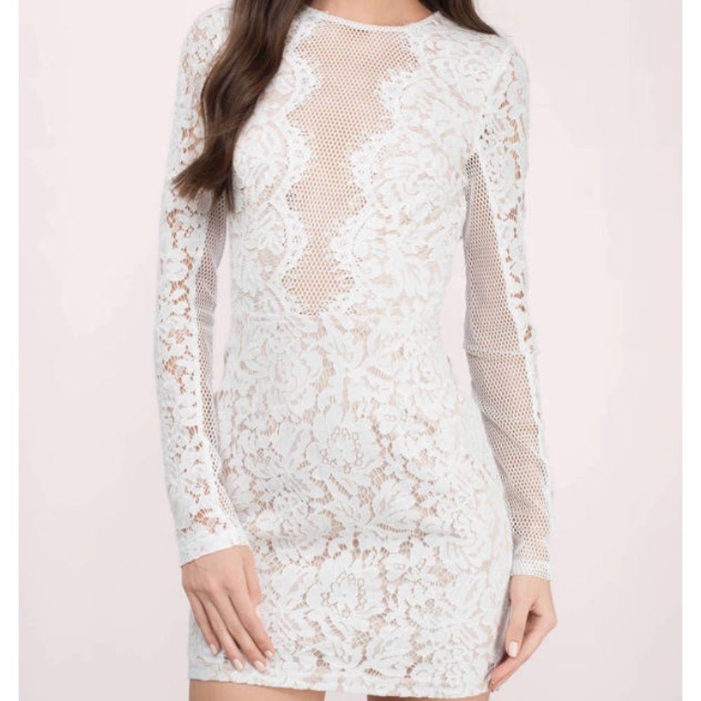 White Bodycon Dress✨ NWT